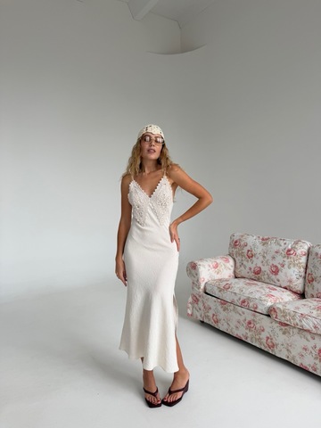 Сарафан Мохито молочный