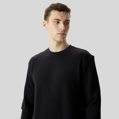 Свитшот Alpha Industries Essential French Terry Crewneck Black (Черный)