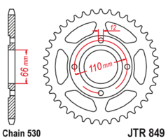 Звезда JT JTR849