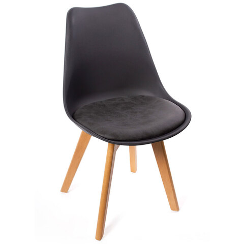 Стул Eames Bon чёрный