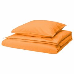 Комплект постельного белья IKEA ANGSLILJA (ЭНГСЛИЛЯ), Односпальный, Оранжевый, 150x200, 50x80 см