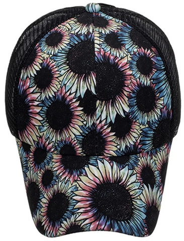 Картинка кепка Skully Wear BQM-794 sunflower black (24) - 2