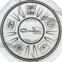 Кастрюля сталь, эмал, 4 л, с крыш, Сантэкс, Шейк бело-черная, 1-2440111, индукц