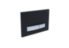 Aquatek KDI-0000026 KDI-0000026 (009D-1) Панель смыва Slim Черный матовый (клавиша прямоугольная, никель)