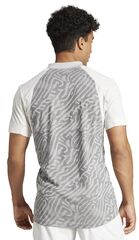 Теннисное поло Adidas Tennis Airchill Pro Freelift Poloshirt - grey two/black/off white
