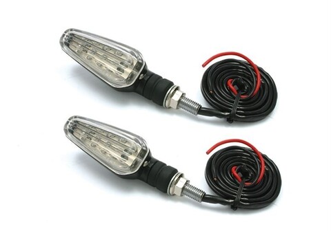 Поворотники DRC 602 LED Flasher 12V Прозрачный 2шт.