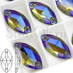 Купите стразы пришивные в Москве Navette Black Diamond Shimmer для украшения купальника