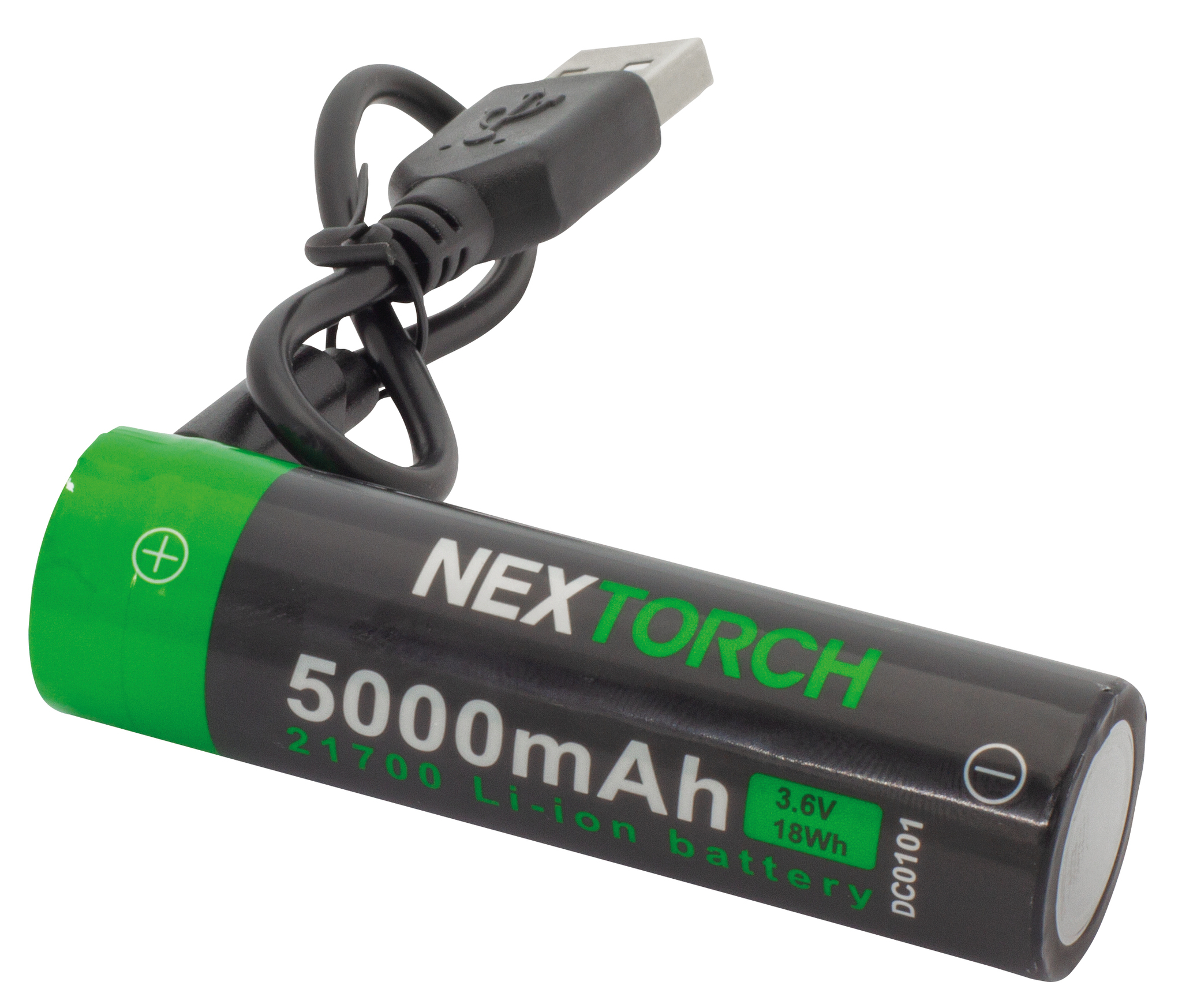 Аккумулятор Nextorch Battery 21700 USB-C Lithium-Ion 3.6V 5.000mAh