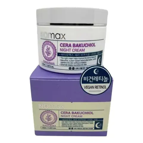 Welcos Kwailnara Biomax Cera Bakuchiol Night Cream Ночной крем для лица с керамидами и экстрактом бакучиоли