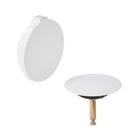 Viega 735883 735883 Multiplex Visign M5 комплект накладок к сливу-переливу Multiplex, модель 6162.01, белый