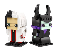 LEGO BrickHeadz. Disney Villains: Cruella De Vil and Maleficent (40620)