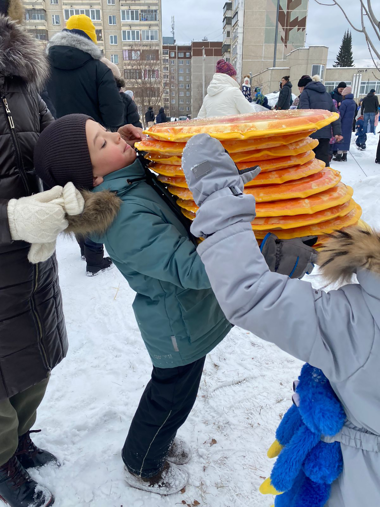 Поймай блины, командная игра купить от 