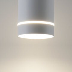 Накладной потолочный светодиодный светильник Elektrostandard DLR021 9W белый матовый