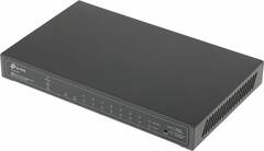 TP-Link SG2210P, 8-портовый гигабитный настольный PoE Smart коммутатор, 8 гигабитных портов RJ45 + 2 SFP-слота, 802.3af/at, до 61 Вт PoE