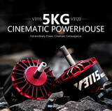 T-Motor Velox V3115 KV1050 Cinematic, 3-6S, 8-10", X4 X8