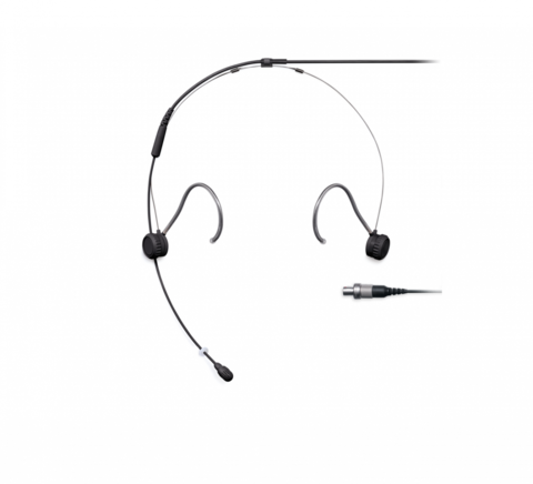 SHURE TH53B/O-LEMO Головной всенаправленный мирофон TwinPlex,, кабель 1.6мм, разъем LEMO, черный.