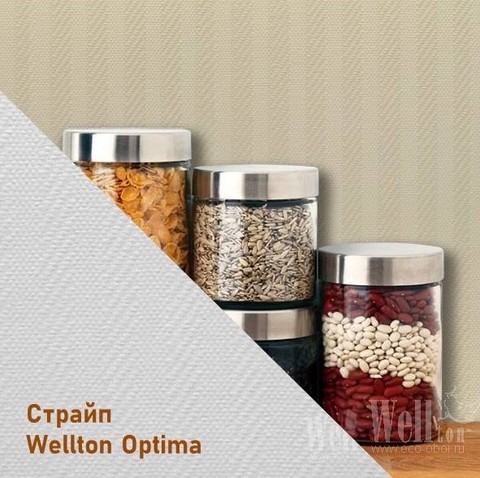 Стеклообои Wellton Optima WO300 Страйп