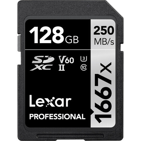 Lexar Professional 1667x UHS-II SDXC 128 Gb
