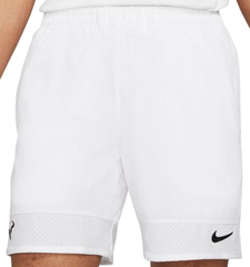 Шорты теннисные Nike Dri-Fit Advantage Short 7in M - white/black