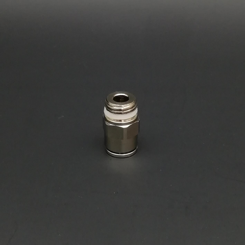 Фитинг CAMOZZI цанговый металлический прямой (8мм, резьба наружная 1/4) /S6510 8-1/4/