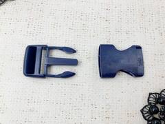 Фастекс, ш. 2,5 см, производство Россия, тёмно-синий