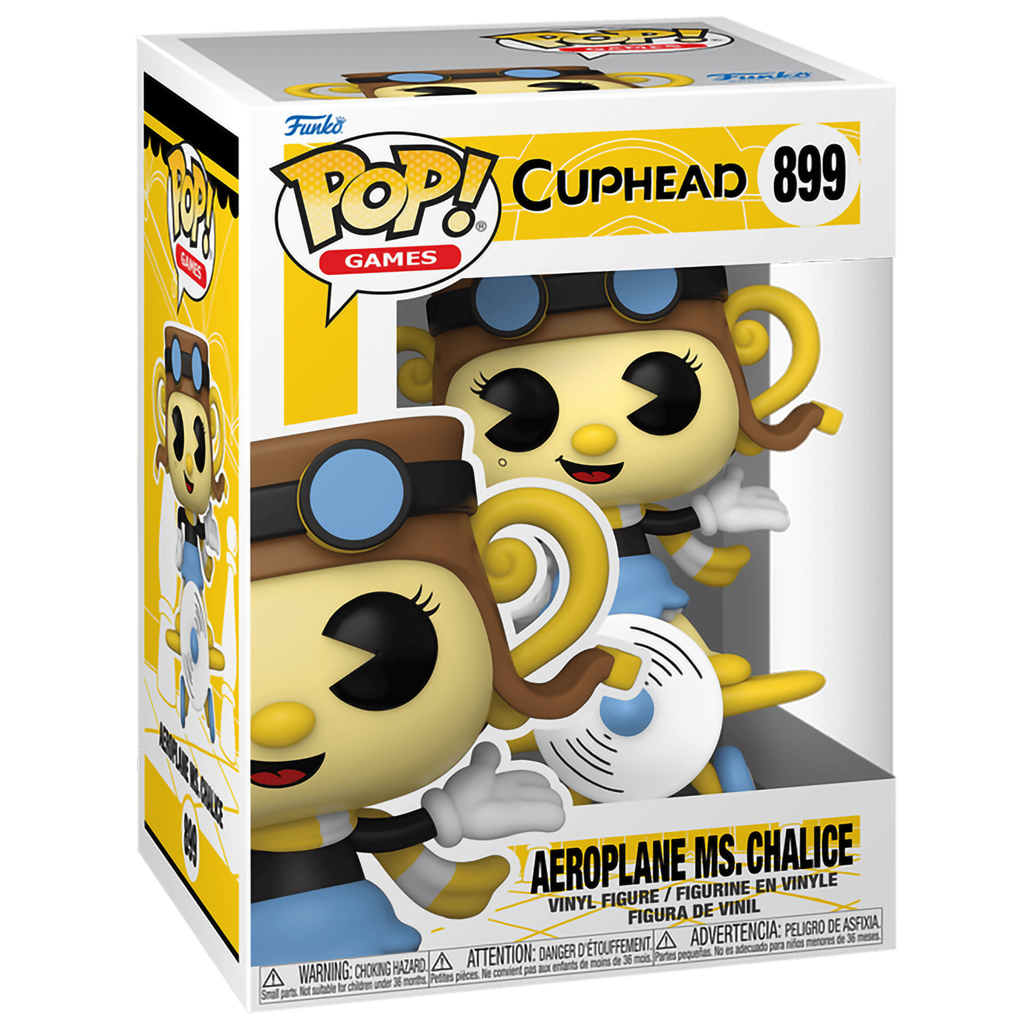 купить Фигурка Funko POP! Games Cuphead Aeroplane Chalice (899) 61417 /  Фигурка Фанко ПОП! по мотивам игры 