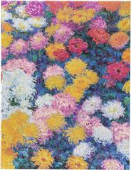 Bloknot \ Блокнот \ Notebook Paperblanks  Monet's Chrysanthemums/ Monet's Chrysanthemums Midi I Lined