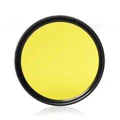 Фильтр цветной JSR-0125-01 (жёлтый) 58mm