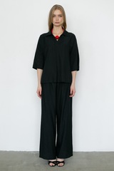 Черные  широкие брюки Тамбовчанка