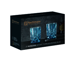 Набор стаканов 2 шт для виски Nachtmann Noblesse, 295 мл, синий, фото 5