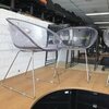Кресло прозрачное на полозьях Pedrali Gliss