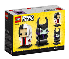 LEGO BrickHeadz. Disney Villains: Cruella De Vil and Maleficent (40620)