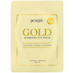 Petitfee Патчи для глаз «золото» - Gold hydrogel eye patch, 2шт