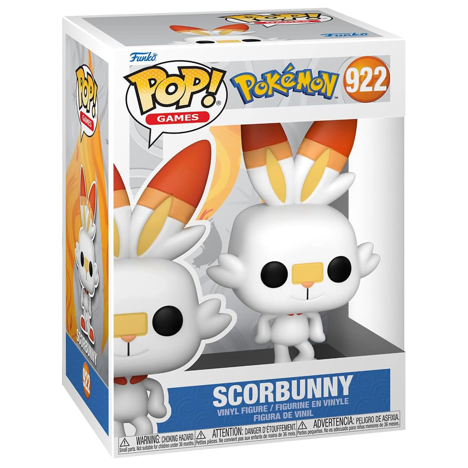 Funko POP! Games Pokemon Scorbunny (922) – купить за 2190 руб | Чук и Гик.  Магазин комиксов