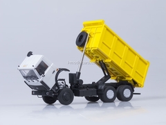 MAZ-5516 tipper gray-yellow AutoHistory 1:43