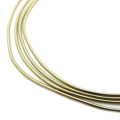 Канитель мягкая, гладкая KAN/MD, 0,7 мм глянец, античное золото