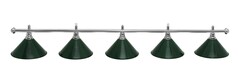 Светильник Fortuna Prestige Silver Green 5 плафонов