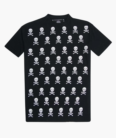 The Saints Sinphony | Футболка мужская BROCADE CROSSBONES Black TS2990 перед