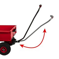 Тележка DDE Самосвал 200 ручная четырехколесная с кузовом