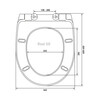Berges 011503 сиденье для унитаза Real SO duroplast  микролифт, быстросъёмное