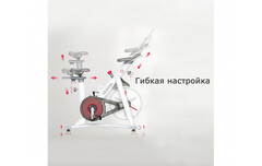 Велотренажер Yesoul S3 PRO WHITE