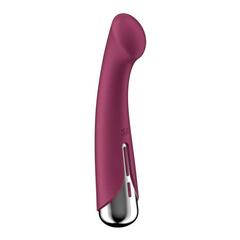 Сливовый вибратор для G-точки Spinning G-Spot 1 - 17 см. - 