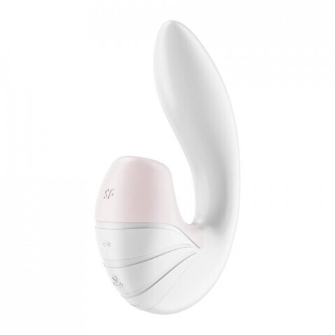 Вибромассажер с клиторальной стимуляцией Satisfyer Supernova белый