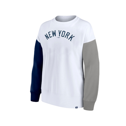 Свитшот New York Yankees Fundamentals Fleece Crew - Womens