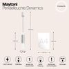 Подвесной светильник Maytoni Dynamics MOD326PL-01W