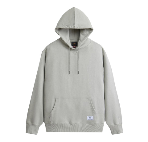 Толстовка Alpha Industries Essential French Terry Hoodie Gen II Light Grey (Серый)