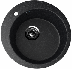 ULGRAN U-405  Круглая мойка с отверстием под смеситель