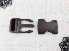 Фастекс, ш. 2,5 см, производство Россия, коричневый