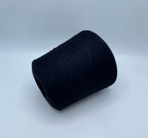 Botto Jiuseppe (пр.Италия), art. Fairwool, 2/30*2 750м/100гр, 80% Меринос 20% Кашемир , цвет-Черный(101/200), арт.33746