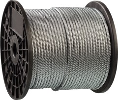 ЗУБР DIN 3055, свивка 6 х 7 + IWS, 3 мм, L 200 м, стальной трос, Профессионал (4-304110-03)